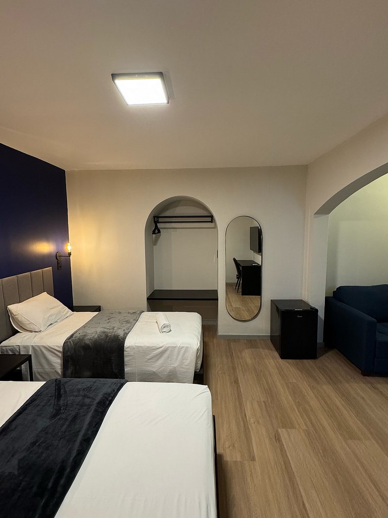 Flat em Hotel próximo ao Lourdes e Savassi