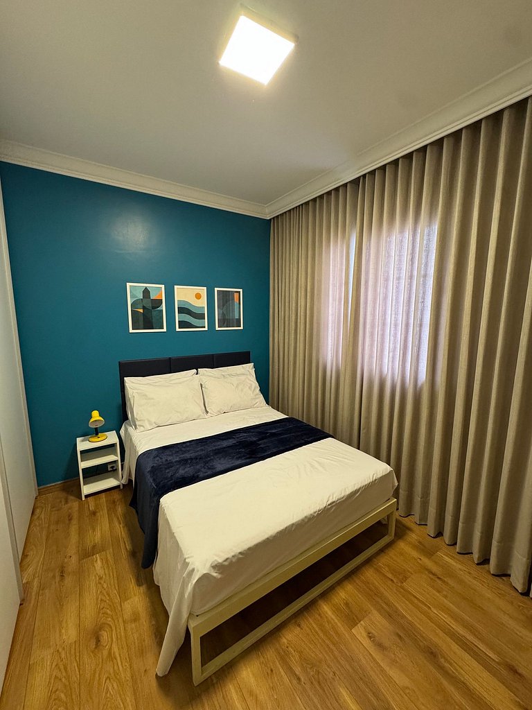 Quarto privativo em pousada