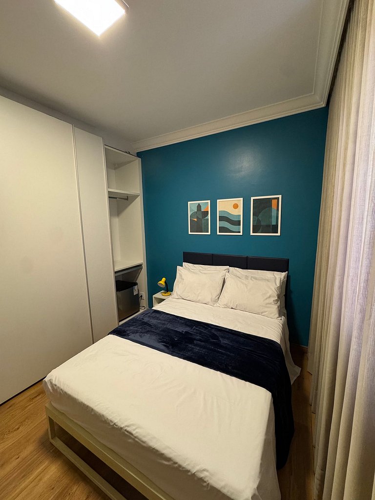 Quarto privativo em pousada