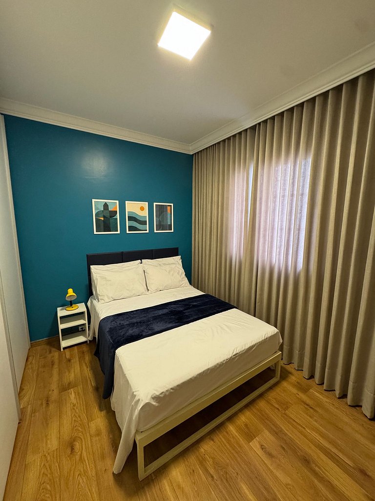 Quarto privativo em pousada
